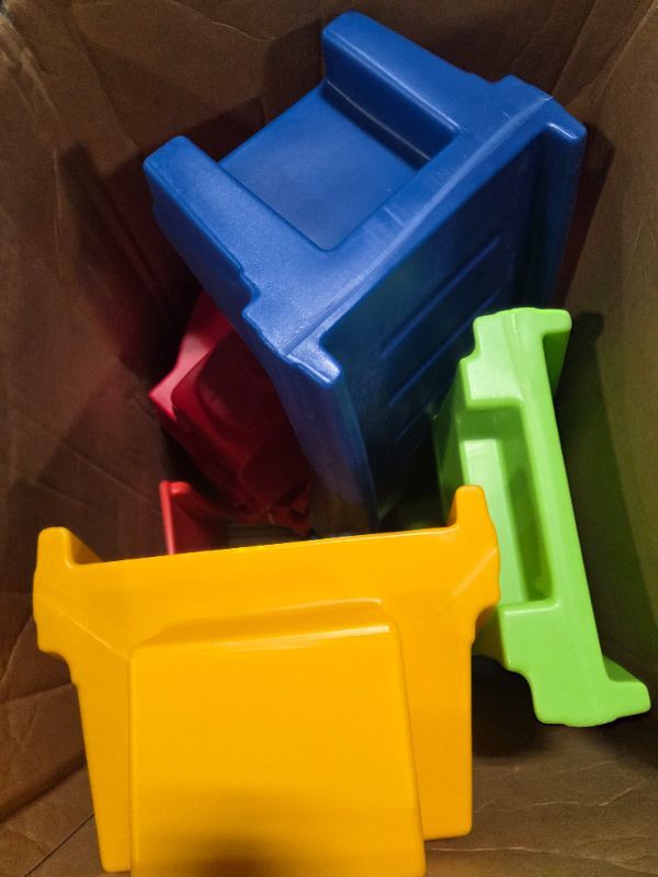 Photo 1 of ***MISSING WHEEL*** Step2 Up & Down Roller Coaster Kids Ride On Toy, Push Car, Indoor/Outdoor Playset, Made of Durable Plastic, Max Weight 50 lbs., For Toddlers 2-5 Years Old, Multicolor