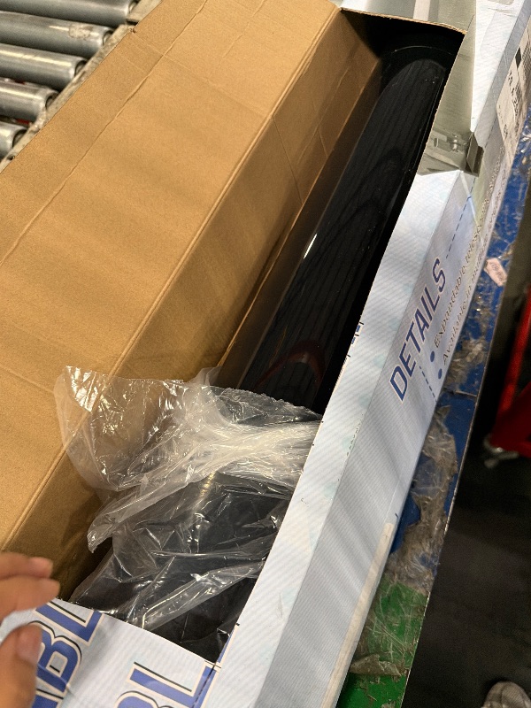 Photo 1 of *** DEEP SCRATCHES *** Touri RV Adjustable EZ Hose Carrier TR5094BK with Door Cap and Mounting Screws, 50''-94'', Black, 3 Mounting Tabs Included