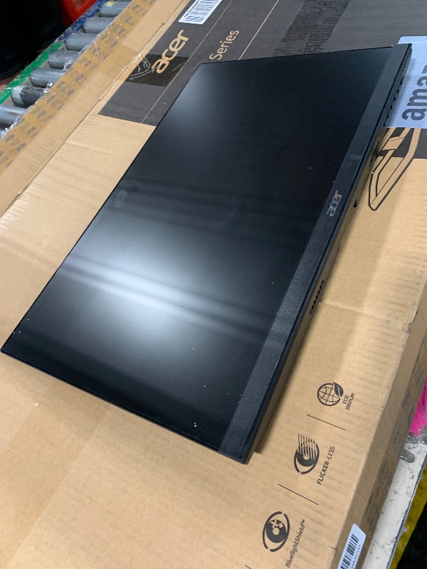 Photo 1 of ***NOT ORIGINAL BOX*** acer 21.5 Inch Full HD (1920 x 1080) IPS Ultra-Thin Zero Frame Computer Monitor (HDMI & VGA Port), SB220Q bi