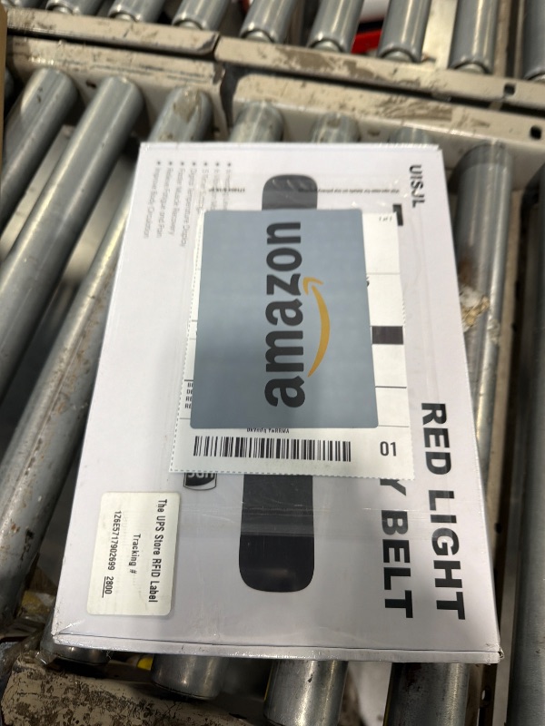 Photo 1 of ****FACTORY SEALD*** Cordless Back Massager Belt, Red Light Therapy Back Massager with 6 Heat & 6 Vibration for Pain Relief Deep Tissue, 4 Motors Heating Pad for Back, Ideal Mother Day Gift & Gifts for Women Men Mom Dad