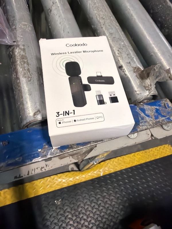 Photo 1 of (2 Mics) Wireless Lavalier Microphones for iPhone/Android/PC, 3-IN-1 Mini Noise Reduction Lapel/Clip-on Mic With Storage Bag for Video Recording, Live Streaming, Interview, YouTube, TikTok,Vlog