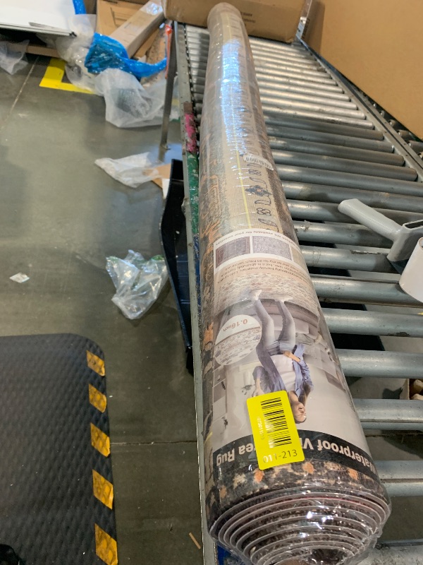 Photo 1 of ** sol as is no refund/return**
6' x 9' Durable Vinyl Rugs for Living Room, Vintage Floral Pattern for Dining Room, Bedroom, Home Office, Bobo Green Non-Slip Large Rugs for Indoor&Outdoor RV, Deck, Backyard, Balcony,Home Decor