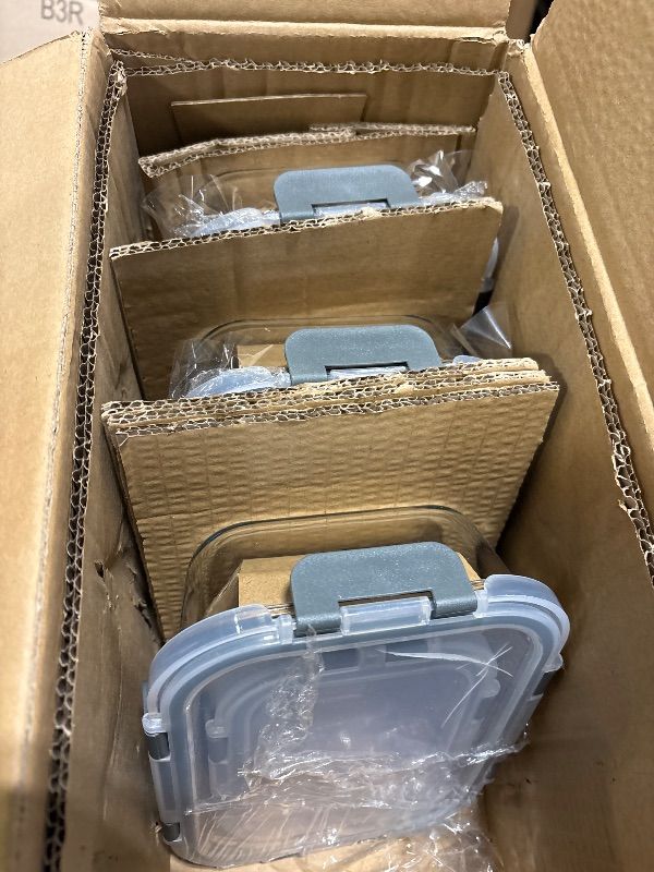 Photo 1 of [10-Pack] Glass Meal Prep Containers with Lids, MCIRCO Food Storage Containers with Snap Locking Lids, Airtight Lunch Containers, Microwave, Oven, Freezer and Dishwasher
