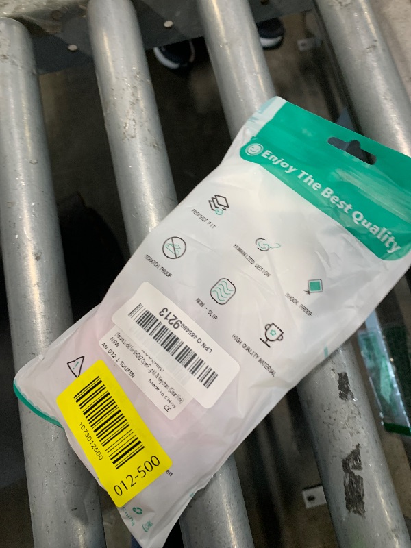 Photo 1 of [Secure Lock] for SHOKZ OpenFit 2 Case, TUDIOW Clear TPU Shockproof Protective Case Cover for New SHOKZ OpenFit 2 Headphones Accessories with Cleaning Kit & Keychain (Clear Pink)