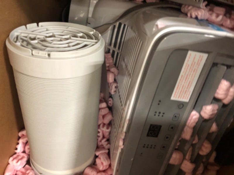 Photo 1 of ***UPDATED 6/6*** BLACK+DECKER Portable Air Conditioner, 8,000 BTU (3,950 BTU SACC) for Rooms up to 400 Sq. Ft., Portable AC with Follow Me Remote Control and Window Kit, BPACT08WT, White