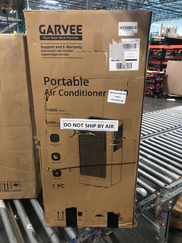 Photo 1 of **UNTESTED**
SIMILAR Garvee 8,000 BTU Portable Air Conditioner, 3-in-1 Portable AC Unit with Remote Control, Cool, Dehumidifier & Fan Modes for Rooms up to 350 sq.ft, with Sleep Mode, 24 Hours Timer, and Window Kit