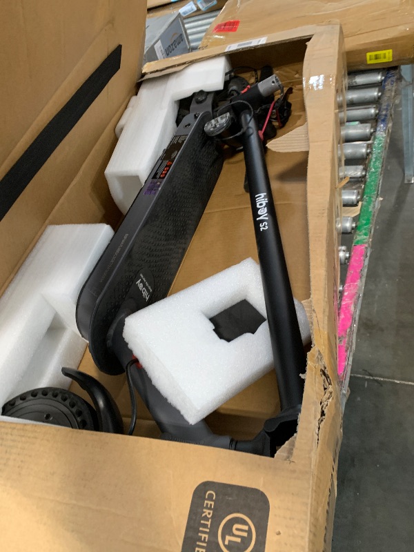 Photo 1 of ****CHECKED 8/2/25 - SOLD AS IS/ NO RETURNS - SALE FINAL - FOR PARTS ONLY****Hiboy S2 Electric Scooter - 8.5" Solid Tires - Up to 17 Miles Long-Range & 19 MPH Portable Folding Commuting Scooter for Adults with Double Braking System and App (S2)