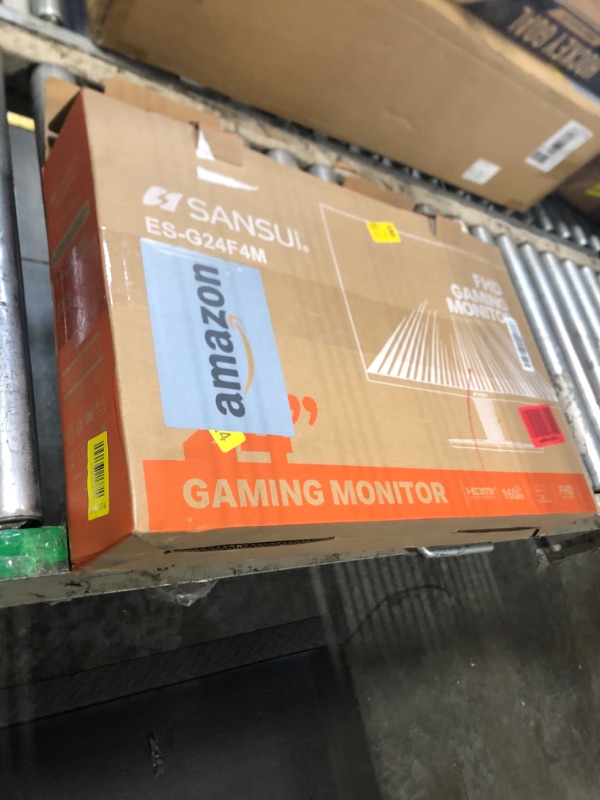 Photo 1 of ***PARTS ONLY*****SANSUI 24" 1ms 160Hz Gaming Monitor, FHD 1080P Computer Screen, FreeSync Sync, 4000:1 Contrast, 110% sRGB, HDMI & DP Ports, VESA Mount, HDMI Cable Included