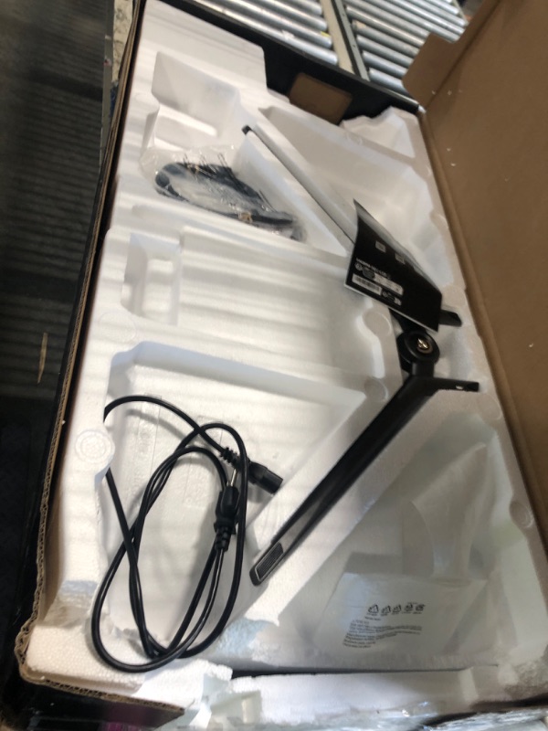 Photo 1 of ***FINAL SALE NO RETURN FOR PARTS***msi,MAG 321CUP QD-OLED,32-Inch,4K UHD,3840x2160,OLED Monitor,165Hz,0.03ms,DisplayHDR True Black 400,G-SYNC™ Compatible,HDMI™ 2.1,DP 1.4a,USB C (15W PD),Tilt/Height Adjustable,Black