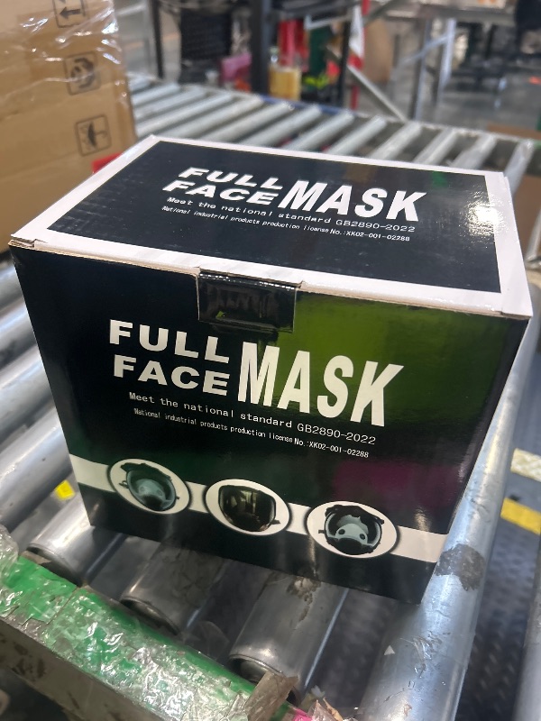 Photo 1 of ****SIMILAR ITEM***
AMZYXUAN Gas Masks Survival Nuclear and Chemical, Gas Mask with 40mm Activated Carbon Filter, Full Face Respirator Mask for Gases, Chemicals, Vapors, Spray Paint, Dust, Welding