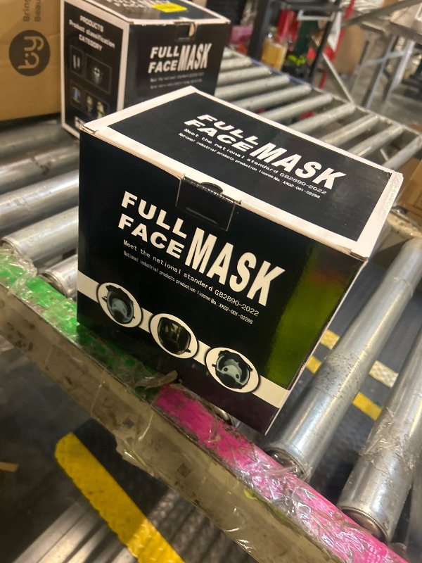Photo 1 of ****SIMILAR ITEM****
AMZYXUAN Gas Masks Survival Nuclear and Chemical, Gas Mask with 40mm Activated Carbon Filter, Full Face Respirator Mask for Gases, Chemicals, Vapors, Spray Paint, Dust, Welding