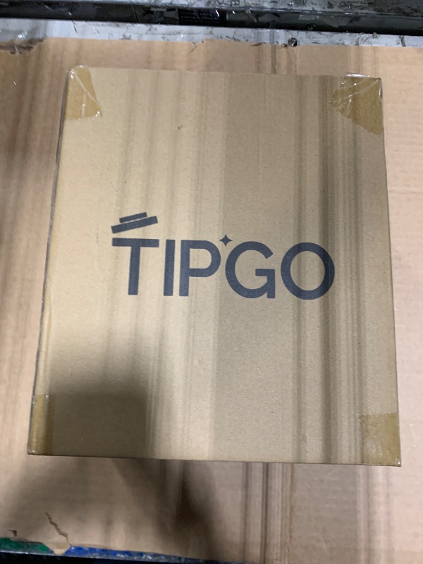 Photo 1 of ****MINOR DAMAGED ON THE SIDE****TIPGO Small Metal Trash Can, 2.1 Gallon Slim Trash Can for Bathroom, Wastebasket Garbage Bin for Bedroom, Office, Kitchen, Under Sink (Matte Black)