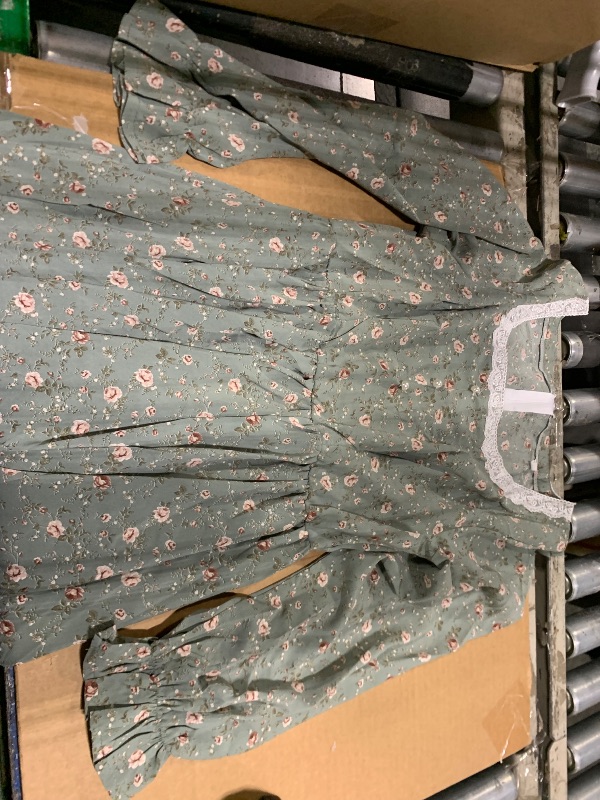 Photo 1 of *** SIMILAR *** GRACEART Colonial Dress Pioneer Costume Prairie Pilgrim Dress L (Color-01, 12)
