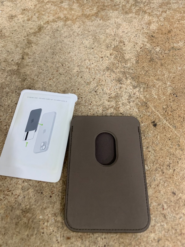 Photo 1 of ***LOCKED INTO ACCOUNT***
Apple iPhone FineWoven Wallet with MagSafe - Taupe