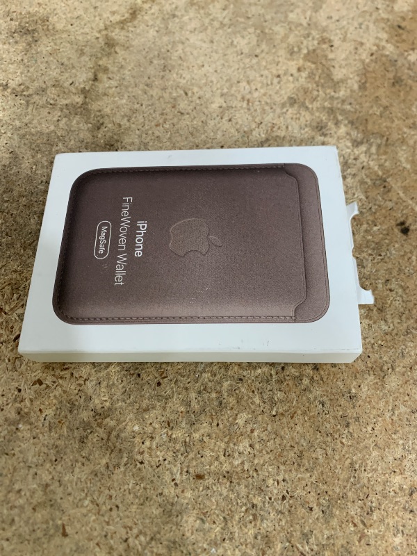 Photo 1 of ***LOCKED INTO ACCOUNT***
Apple iPhone FineWoven Wallet with MagSafe - Taupe