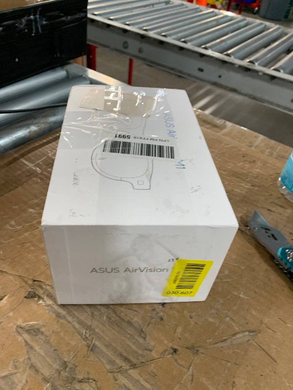 Photo 1 of ***RIGHT SIDE IS BLURRY***
ASUS AirVision M1 Smart AR Glasses - 100" Micro-OLED Wearable Display, 1100 nits, Multi-Screen, Speakers, USB-C, Magnetic Shade, Designed for ROG Ally/Steam Deck/PC/iPhone 16/15/Android/Mac/Tablet