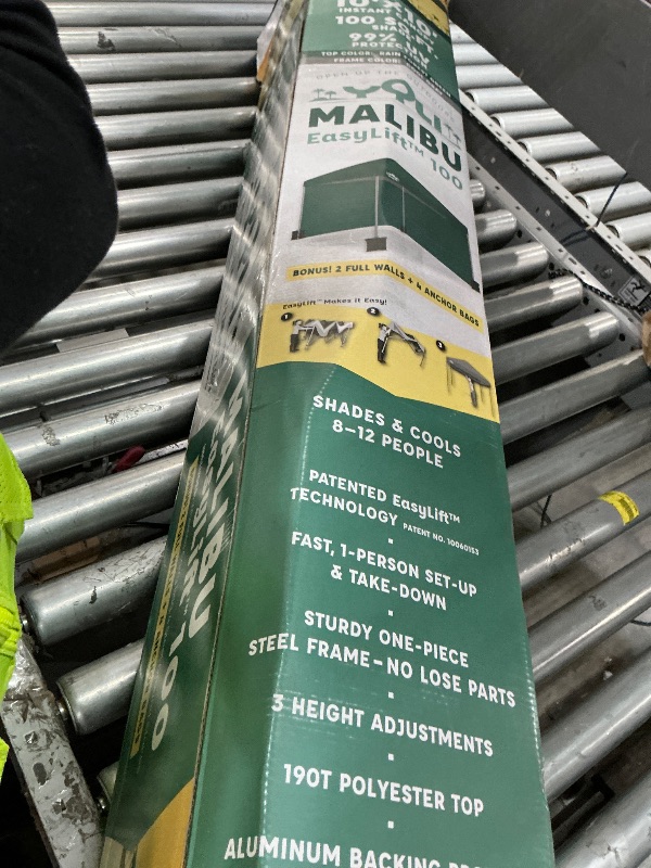 Photo 1 of *** Parts Only****** Yoli Malibu EasyLift 100 10' x 10' Straight Leg Instant Canopy