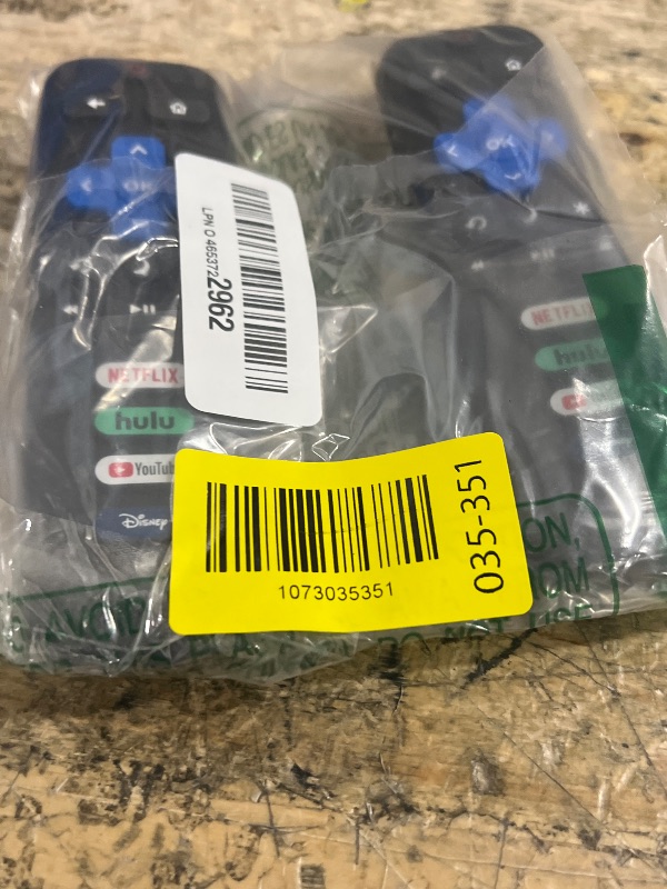 Photo 1 of (Pack of 2) Replacement Remote Control Only for Roku TV, Compatible for TCL Roku/Hisense Roku/Onn Roku/Sharp Roku/Element Roku/Westinghouse Roku/Philips Roku Smart TVs (Not for Roku Stick and Box)
