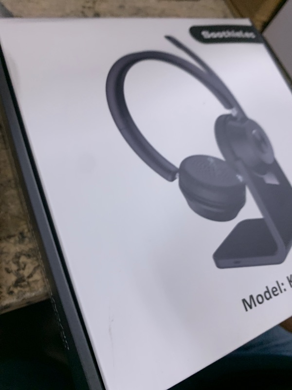 Photo 1 of (Upgraded Version) Wireless Headset, Bluetooth Headset with Noise Cancelling Microphone, Best Headphones with Mic Mute & USB Dongle for PC/Computer/Laptop/Cell Phones/Remote Work/Call Center