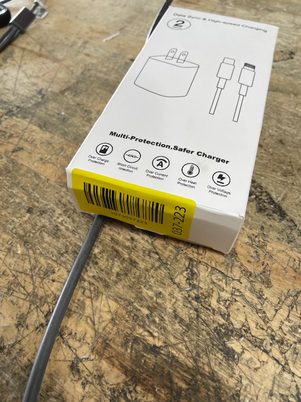 Photo 1 of [Apple MFi Certified]10FT Fast iPhone Charger,Extra Long Apple Charger Fast Charging 2Pack USB C Charger Block Plug + 10Foot Lightning Cable Cord for iPhone 14/Pro/Pro Max/Plus/13/12/11/XS/XR/X/SE2022