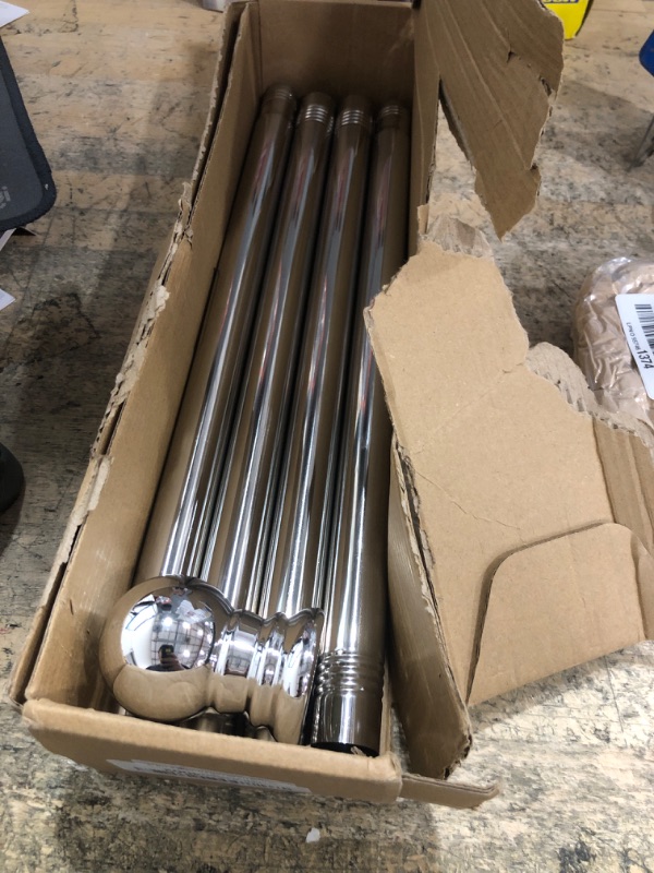 View 2 of ***MISSING PARTS***
Anovo Flag Pole Kit- Upgraded Holder, Stainless Steel 5 FT Flag Poles with1 Inch Metal 360° Rotating Flag Pole Rings Two-Position Flag Pole Bracket Mounting for Outside House Porch (5 FT-Sliver)