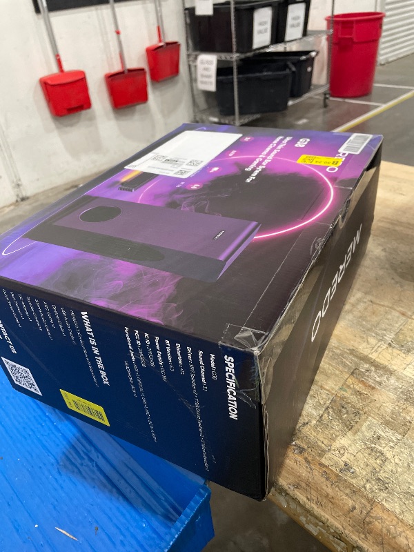 Photo 1 of **FACTORY SEALED** MEREDO Sound Bar for Smart TV 160W 3.1CH PC Gaming Soundbar with Subwoofer RGB Lighting Audio Sync Surround Sound System BT 5.3/HD-ARC/Optical/AUX/USB for Desktop Tablets Consoles Home Cinema