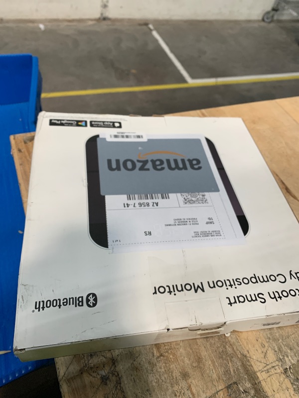 Photo 1 of (untested) Wyze Smart Scale X - Digital Bathroom Scale for Body Weight, BMI, Body Fat, Muscle Mass, Heart Rate Monitor | Sync with Health Apps | for People, Baby & Pet, 400 lbs (Black)