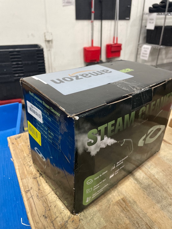 Photo 1 of **FACTORY SEALED** Steam Cleaner, Portable Steamer for Cleaning with 16pcs Accessories, 6-Level Adjustable and 15s Heat-Up, Handheld Steam Cleaner for Home, Tile, Dirt, Grout, Grease, Car Detailing