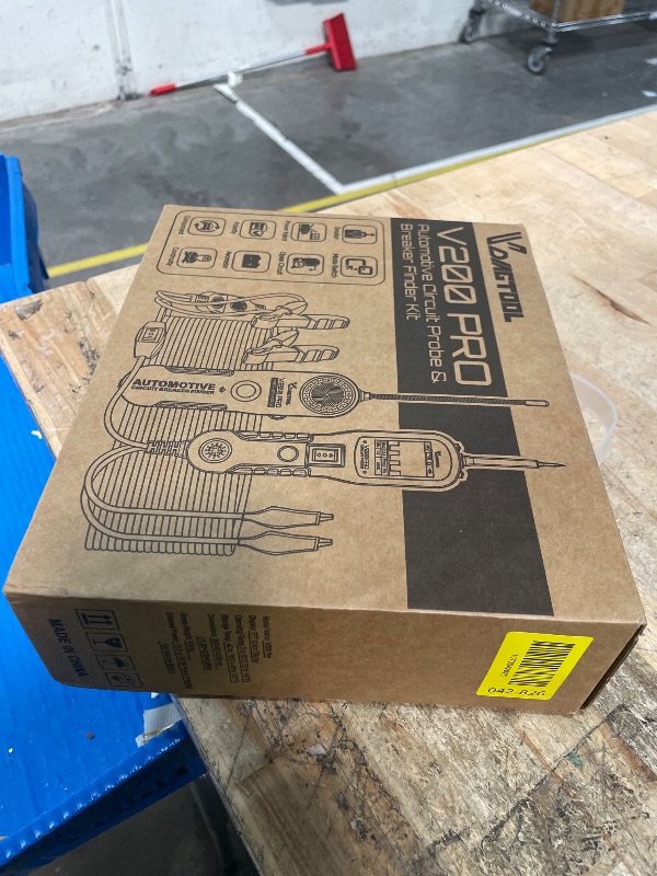 Photo 1 of **FACTORY SEALED** VDIAGTOOL V200 Pro Automotive Circuit Tester, Power Circuit Probe Tester Breaker Finder Tool, 12/24V Electrical Open Short Circuit Finder, Wire Tracer, AC/DC Trailer Relay Fuse Test for 99% Cars