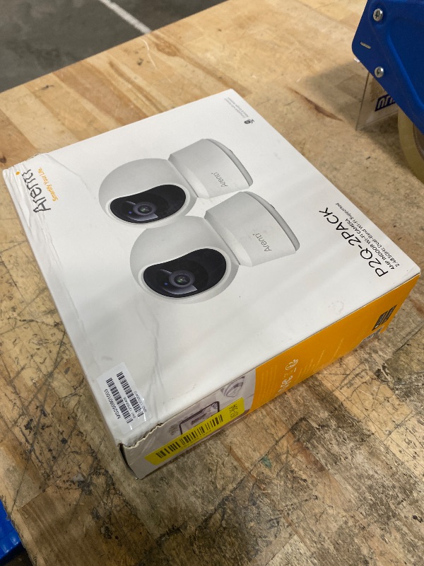 Photo 1 of **FACTORY SEALED** ARENTI 5G Indoor Security Camera, 4MP Pet Camera with Speaker for Dog/Cat, Baby Monitor with Phone App, Dual-Band WiFi, Auto Tracking, Super Night Vision, 2-Way Talk, Cloud & SD Card Storage(P2Q 2PC)