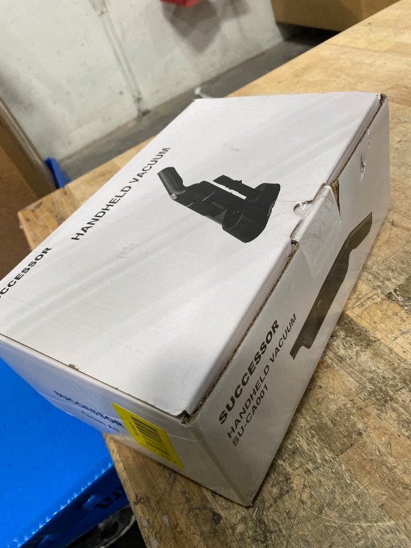 Photo 1 of **FACTORY SEALED** Successor Handheld Vacuum, Cordless Vacuum 15KPA Powerful Car Vacuums, Rechargeable, Charging Dock, Ergonomic Handle, 2-in-1 Crevice Tool, Portable Handheld Vacuums with 2-Speed for Car