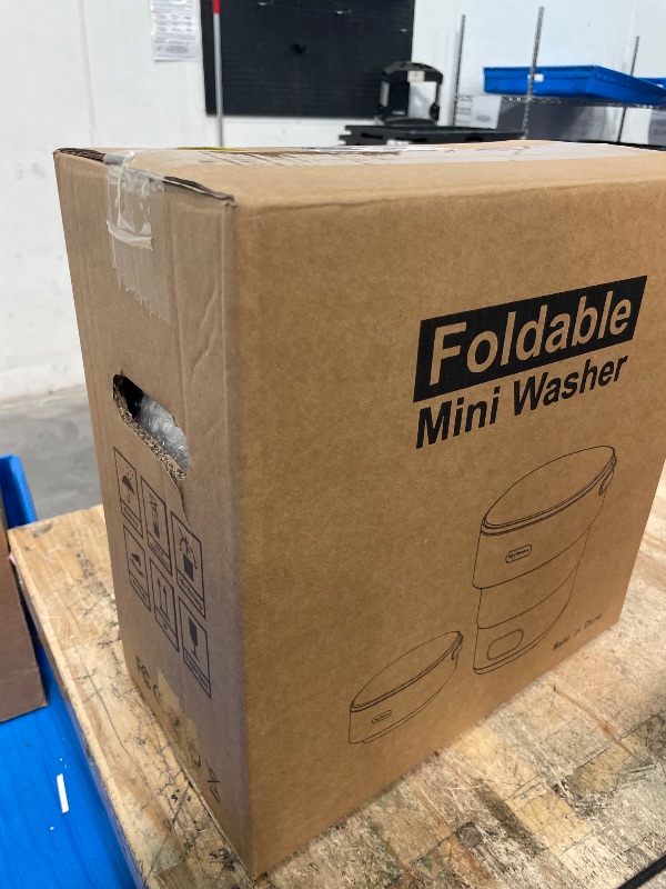 Photo 1 of **FACTORY SEALED** Portable Washing Machine,Mini Washer -20L Upgraded With Spin Basket,Small Clothes Folding Washing Machine Of Underwear, Baby And Small Clothes,Suitable For Home Apartments Dormitories, Hotels Beige