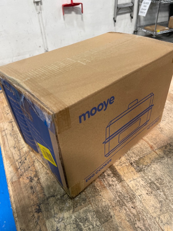 Photo 1 of **FACTORY SEALED**  Mooye Rapid Egg Cooker for Hard Boiled Eggs, Electric Egg Steamer 3 IN 1 Soft Medium Hard Boiled, Egg Maker with Auto Shut-Off, Egg Boiler for Kitchen Breakfast & Fitness, BPA-Free, Holds 8 Eggs