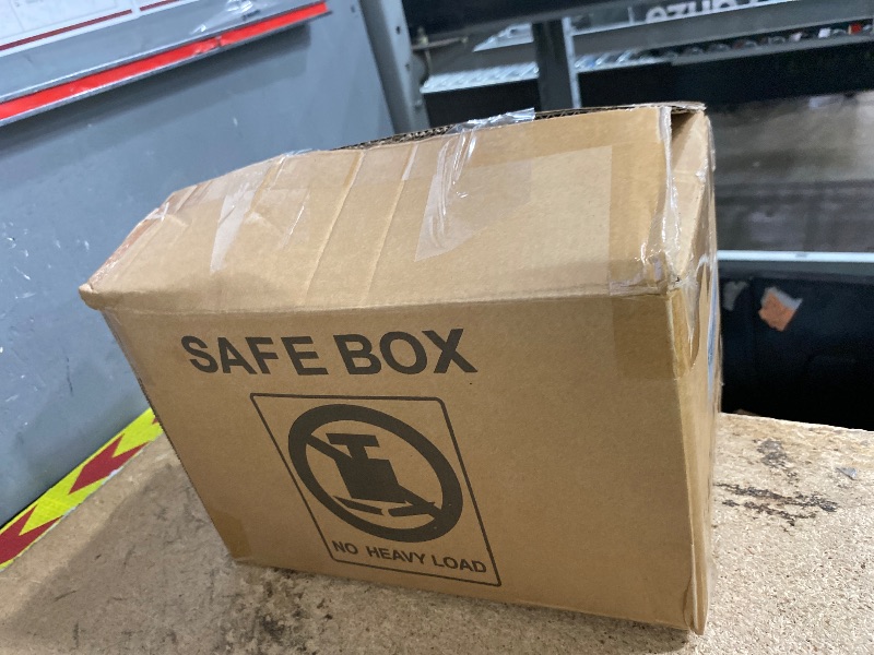 Photo 1 of [UPGRADED] Small Safe Box for Home, 0.30 Cuft Mini Safes with Fireproof Waterproof Bag, Digital Money Safe with Programmable Keypad Spare Keys, Security Cash Box for Money Valuables