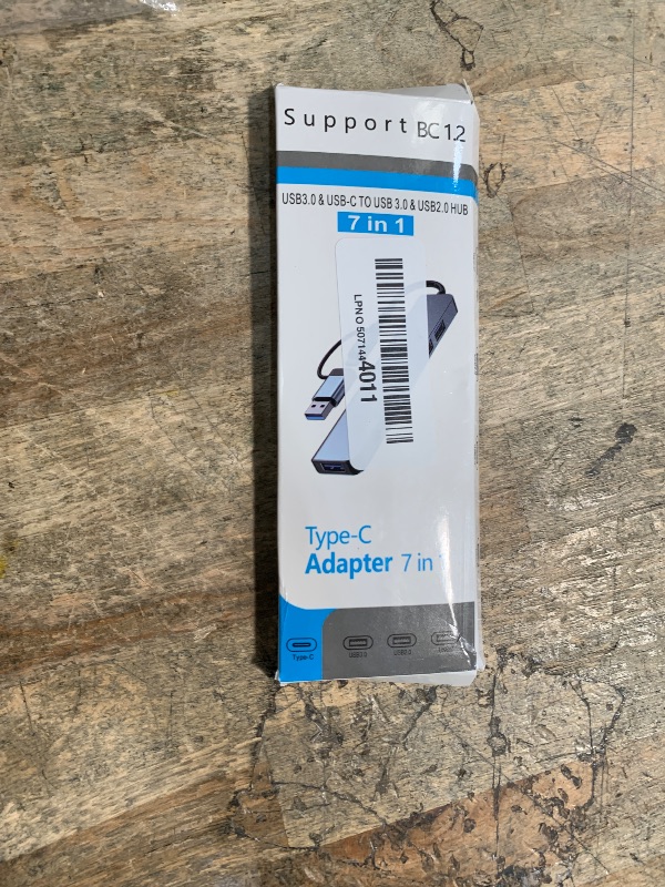 Photo 1 of ?Upgrade? USB C/USB Hub, BERLAT Aluminum 7 in 1 USB C & USB Hub with USB 3.0, USB 2.0 Ports for PC/Laptops/MacBook Pro/Air/iMac/iPad and More Devices