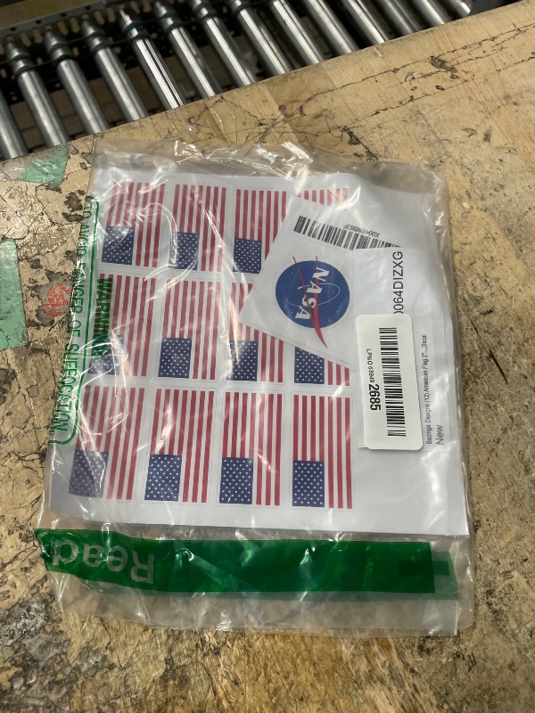 Photo 1 of (12) American Flag 2" Helmet USA Vinyl Sticker Decal