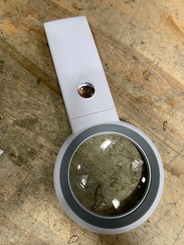 Photo 1 of
Magnifying Glass with Light and Stand, Foldable Handheld Magnifying Glass 18 LED Illuminated Lighted Magnifier for Macular Degeneration, Seniors Reading, Close Work, Coins, Jewelry White