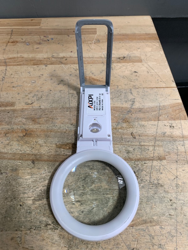Photo 1 of
Magnifying Glass with Light and Stand, Foldable Handheld Magnifying Glass 18 LED Illuminated Lighted Magnifier for Macular Degeneration, Seniors Reading, Close Work, Coins, Jewelry White
