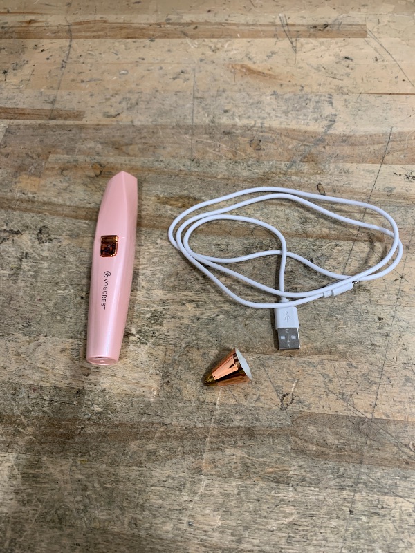 Photo 1 of
VG VOGCREST Eyebrow Facial Trimmer: 2 in1 Rechargeable Facial Hair Removal and Eyebrow Shaver - Face Lips Body Painless Facial Razor with Built-in LED Light (Pink)