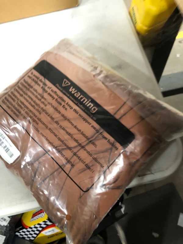 Photo 1 of 1 Packs Brown Spandex Tableclothes for 6 Foot Rectangle Tables, Wrinkle Free 6ft Fitted Table Cover Stretch Table Cloth Desk Skirt for Weddings Baby Shower Birthday Party Banquet Decorations