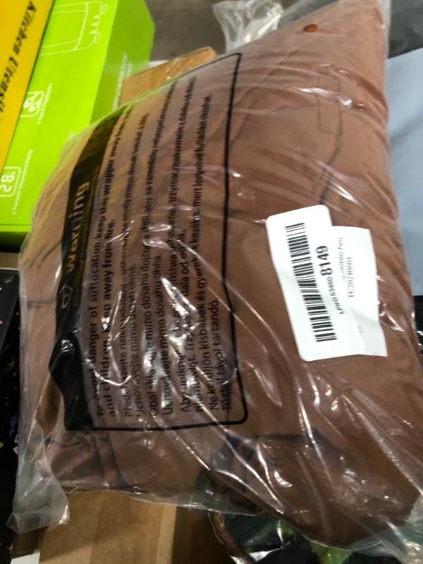 Photo 1 of 1 Packs Brown Spandex Tableclothes for 6 Foot Rectangle Tables, Wrinkle Free 6ft Fitted Table Cover Stretch Table Cloth Desk Skirt for Weddings Baby Shower Birthday Party Banquet Decorations