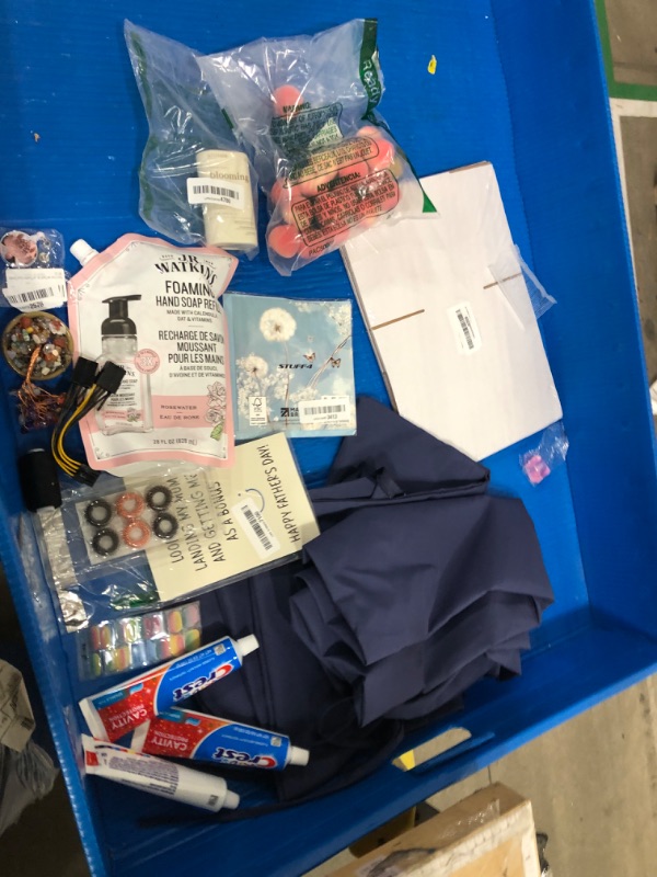 Photo 1 of ***Bundle of miscellaneous home goods/toothpaste/hardware/decoration