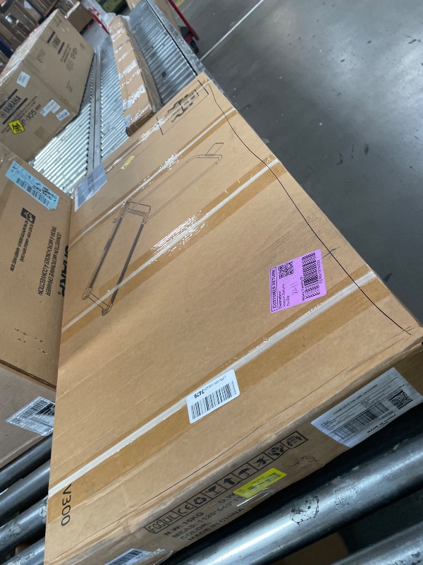 Photo 1 of ***MISSING SCREEN**** KASSADIN Walking Pad with Handle Bar, 2026 Upgrade Portable Small Treadmill with Handles for Home Small, 3.0HP Under Desk Walking Pad Treadmill with Incline, 0.6-7.6MPH, 350LBS