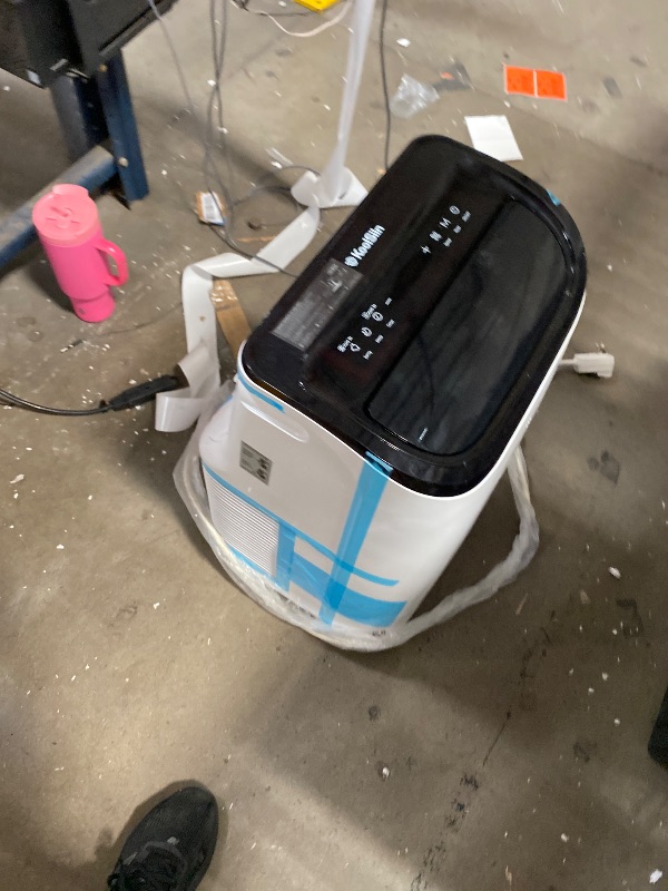 Photo 1 of **DOES NOT BLOW COLD AIR**10,000 BTU Portable Air Conditioner Cools Up to 450 Sq.Ft, Auto-Evaporation Low Noise Portable AC Unit with Remote Control Fits for Large Room, Office, Garage, White