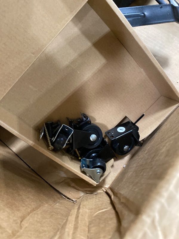 Photo 1 of **PARTS ONLY** Black sofa pull out