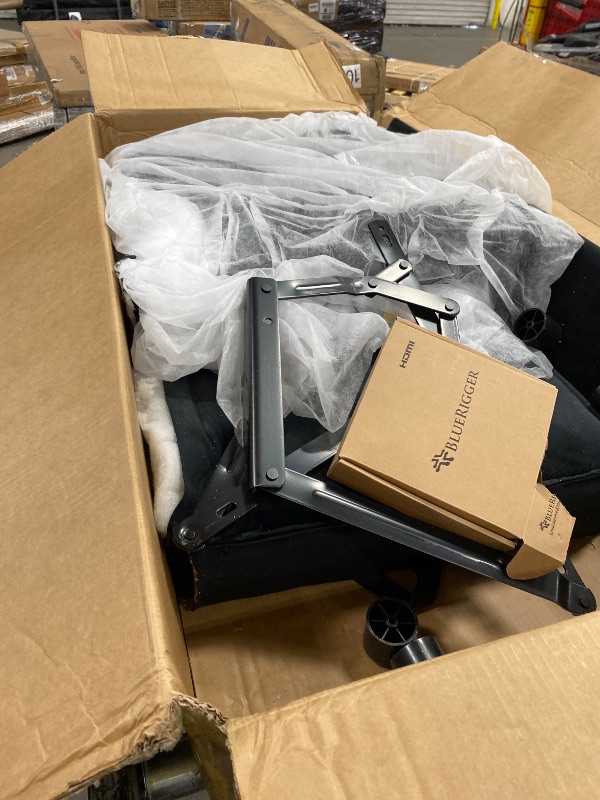 Photo 1 of **PARTS ONLY** Black sofa pull out