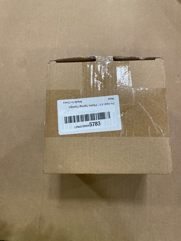 Photo 1 of  3.5 inch Plastic Spring Clamps, Black Heavy Duty Clips, Backdrop Clips, Plastic Clamps for Crafts, Backdrop Stand, Woodworking, Photography