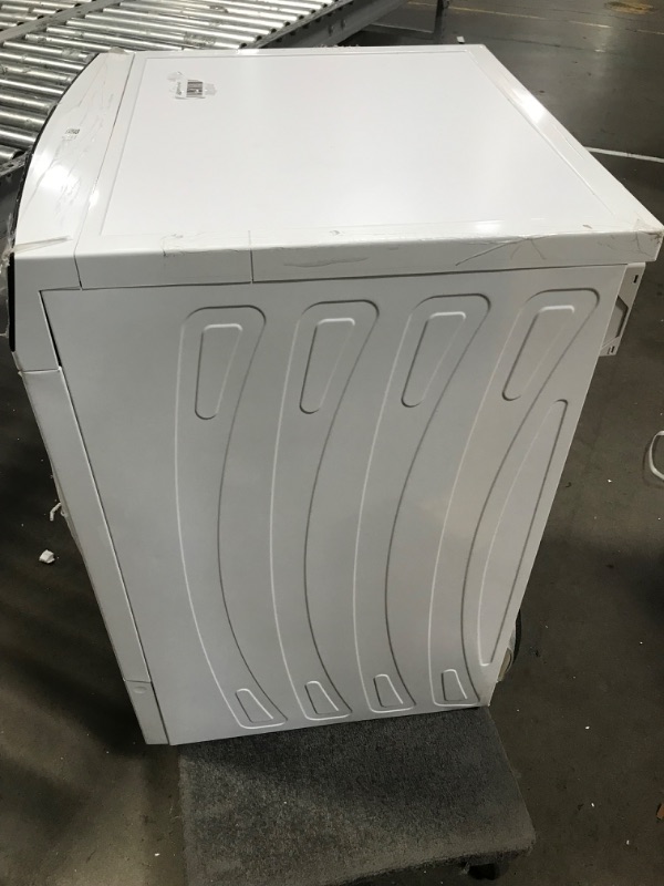 Photo 1 of *no cord*West Bend Clothes Dryer Compact Portable Front Loading for Laundry, Auto and Timed Dry Settings and Anti-Wrinkle, Perfect for Apartments, RV and More, 4-Cu.Ft, White
