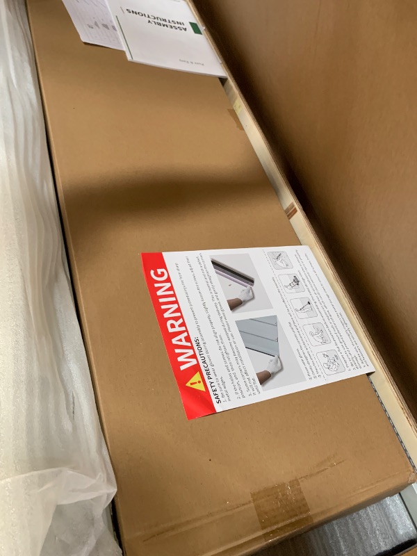 Photo 1 of ****PARTIAL SET, MISSING A BOX *** DWVO 12x8ft Metal Outdoor Storage Shed with Window, Lockable Tool Storage Sheds, Oversized Steel Garden Sheds with Sloped Roof for Backyard, Patio, Garage, Lawn, Gray & White
