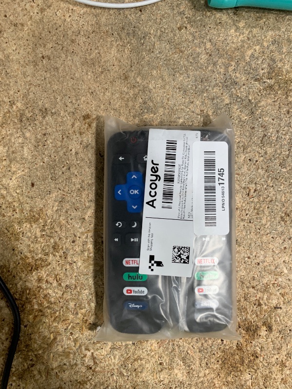 Photo 1 of (Pack of 2) Replacement Remote Control Only for Roku TV, Compatible for TCL Roku/Hisense Roku/Onn Roku/Sharp Roku/Element Roku/Westinghouse Roku/Philips Roku Smart TVs (Not for Roku Stick and Box)
